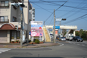 藤枝市駅前2丁目（田沼街道沿い）